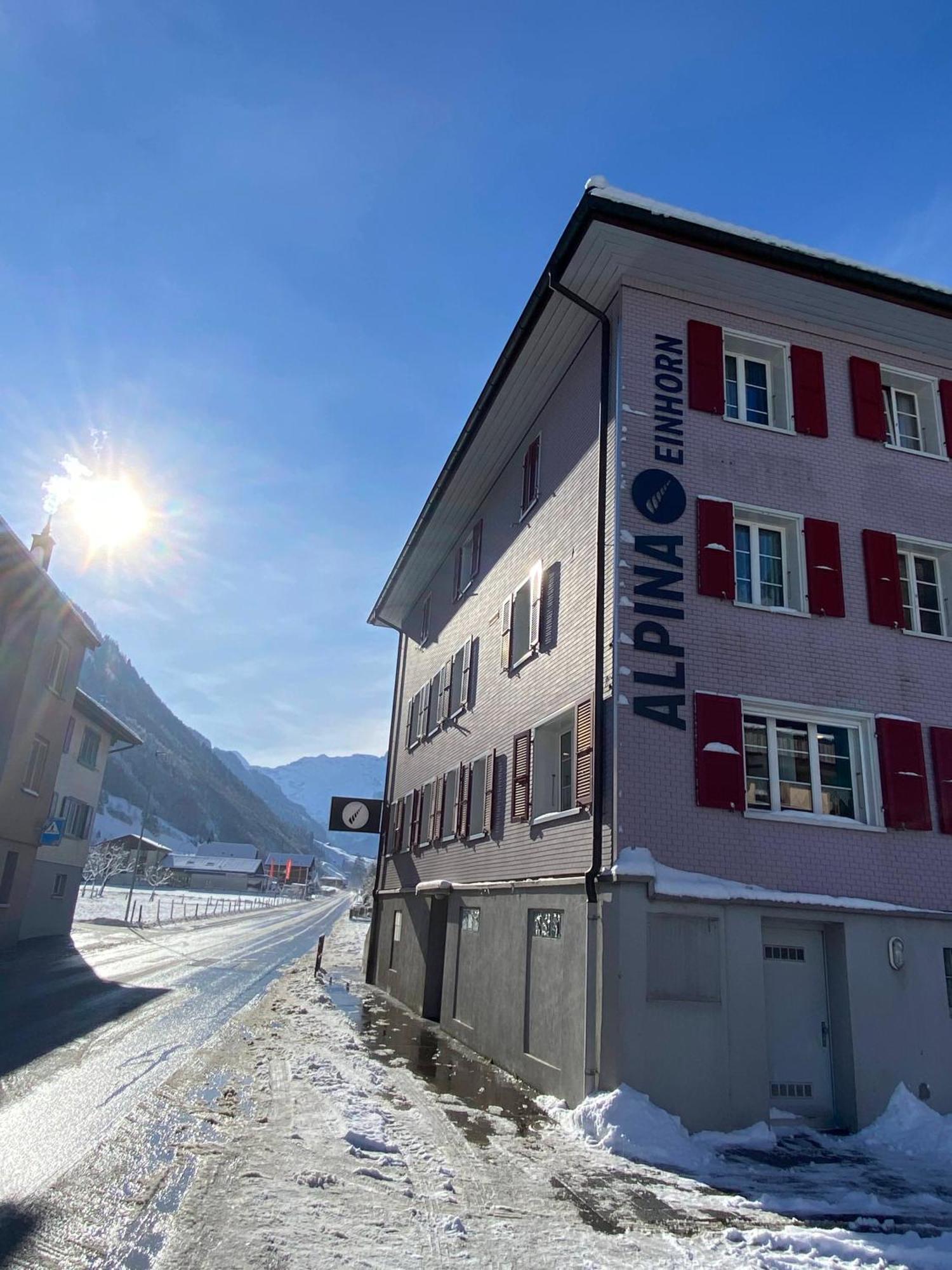 Hotel Alpina Einhorn - Self-Check-In Wolfenschiessen Екстериор снимка